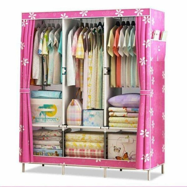 SIMPLE CLOTH WARDROPE FABRIC STEEL TUNE