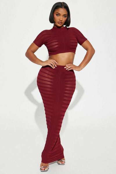 Skirt and top