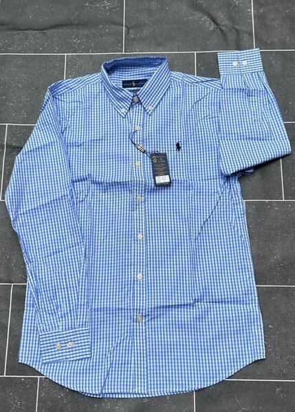 Chemise à carreaux pour homme