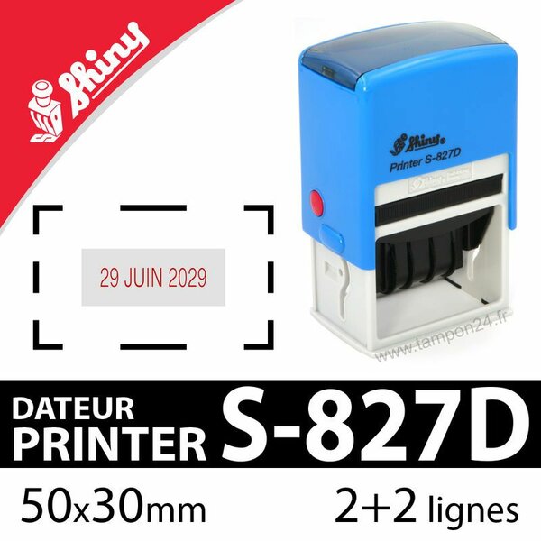 Boitier printer dateur S-827D