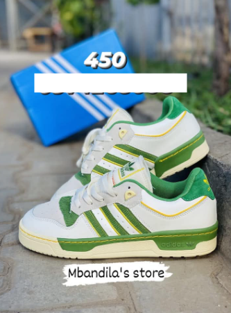 green sneakers