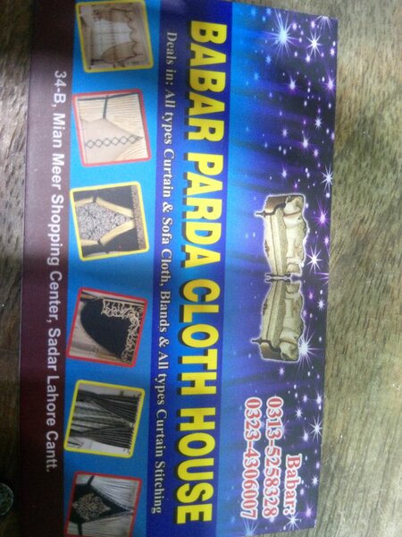 Babar Parda Clothes 