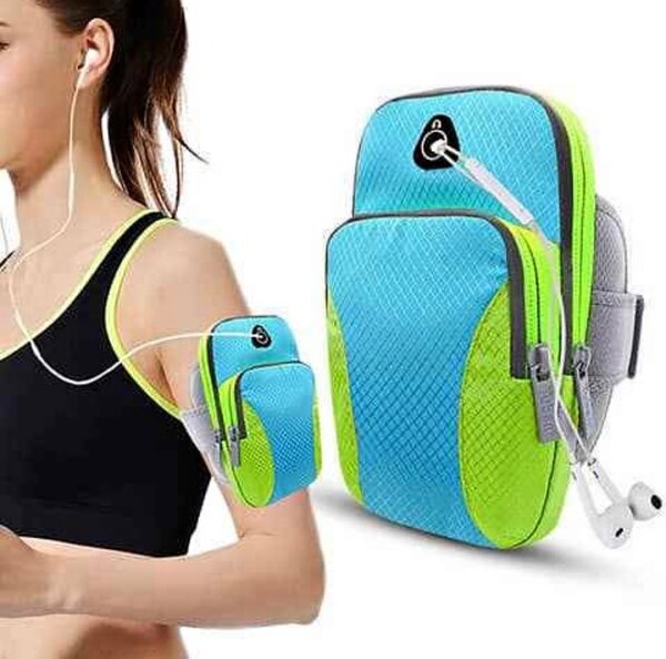 Armband phone holder