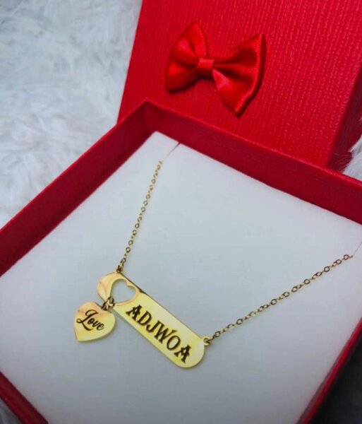 Customized stainless steel necklace