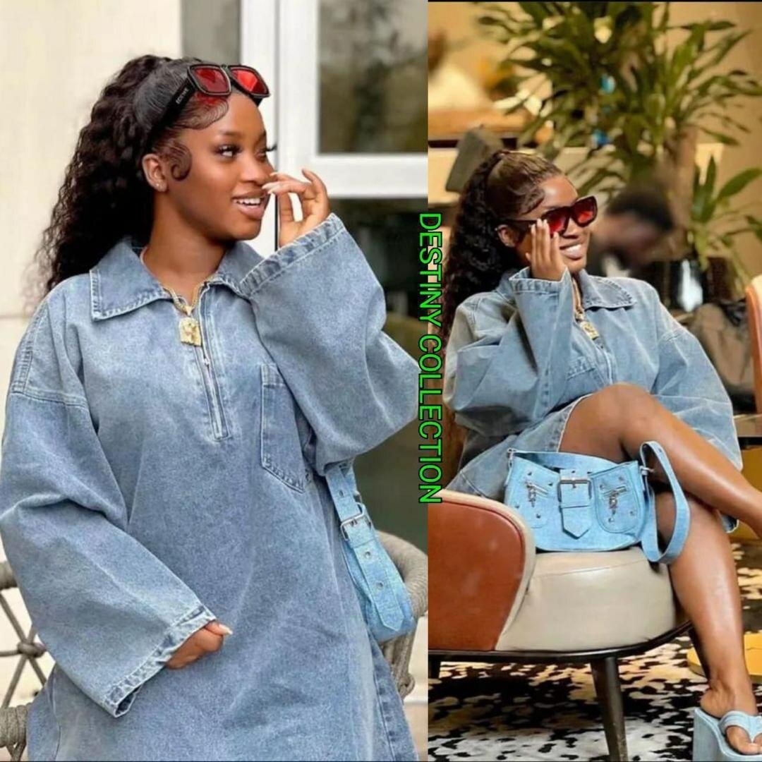 Robe jeans