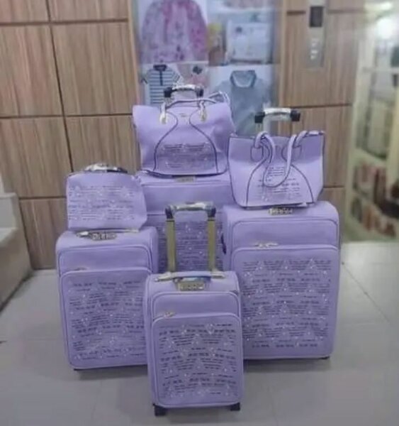 Ensemble de Valises Lilas