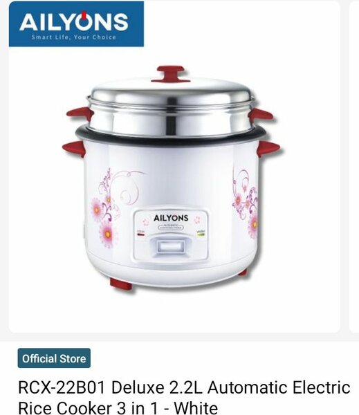 1.2 rice cooker