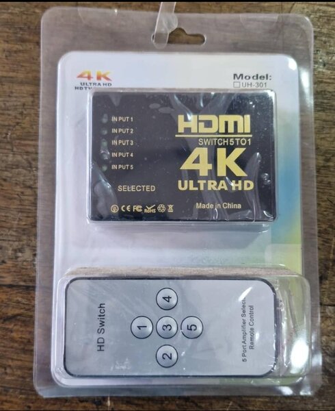 5-in-1 HDMI Switch