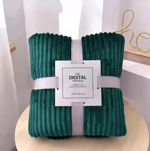 Green Bed Blanket