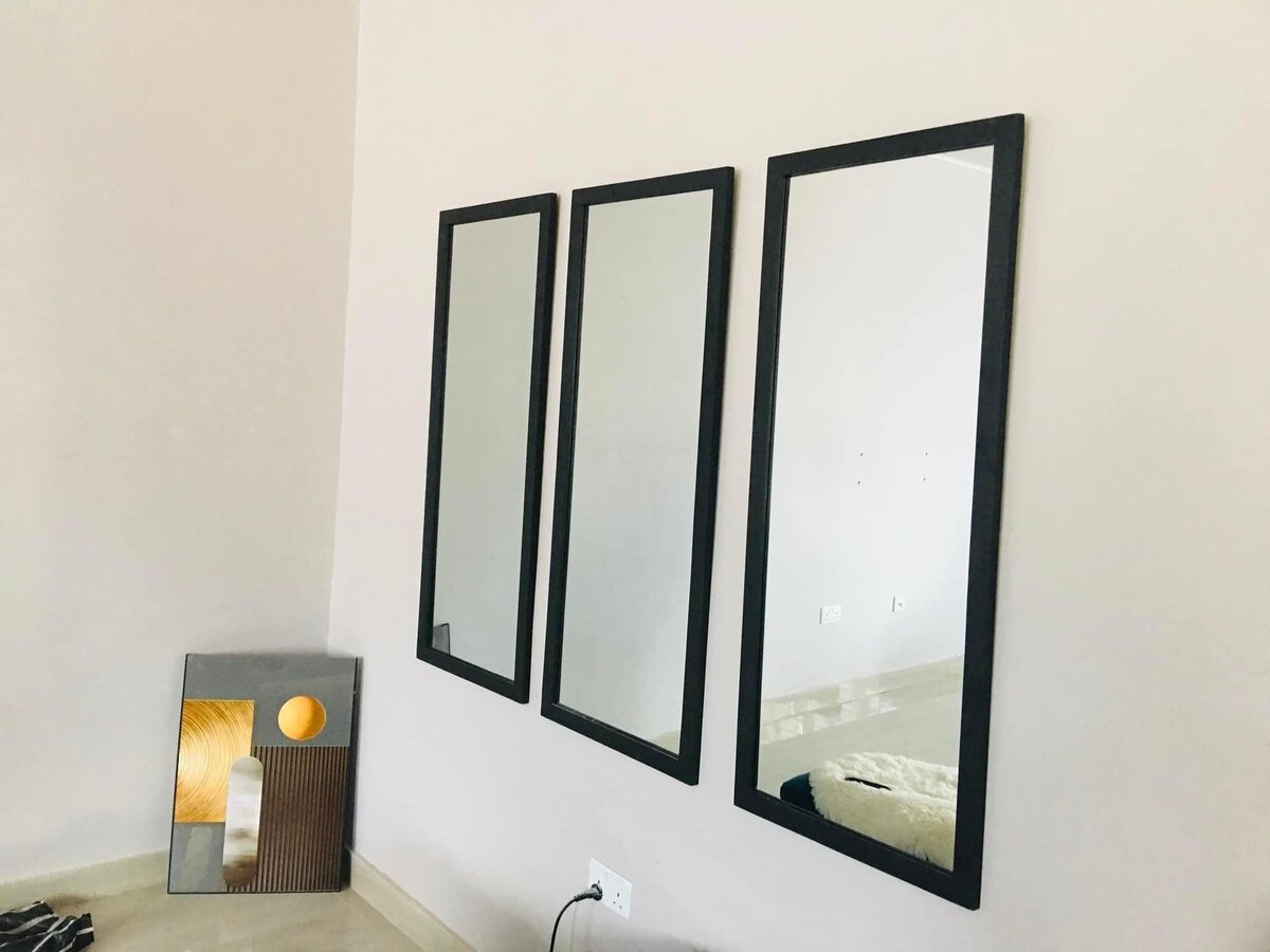 Polished mirror