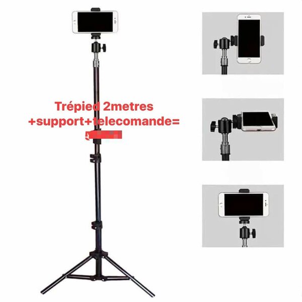 Trépied Smartphone avec Télécommande