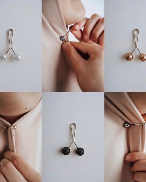 3 à 500f Broche Hijab