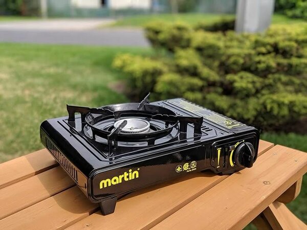 Portable stove with case