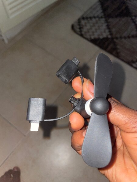Phone cooling fun