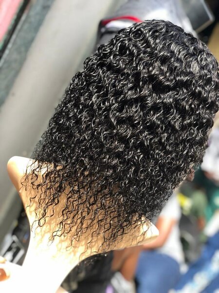 Human hair wig