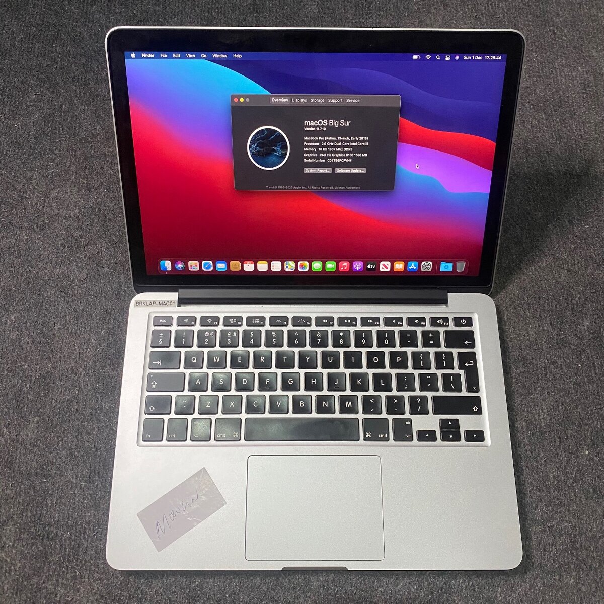 Apple MacBook Pro 2015