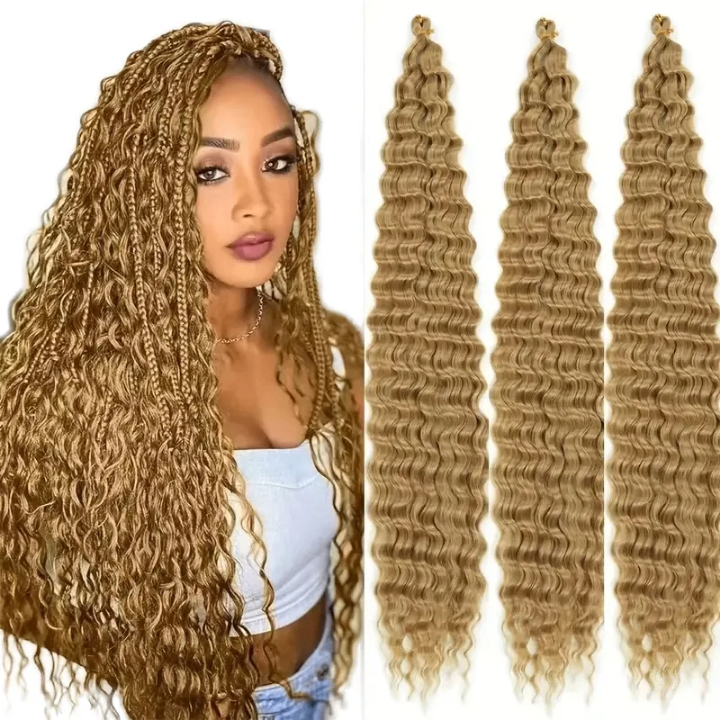 Deep twist hair