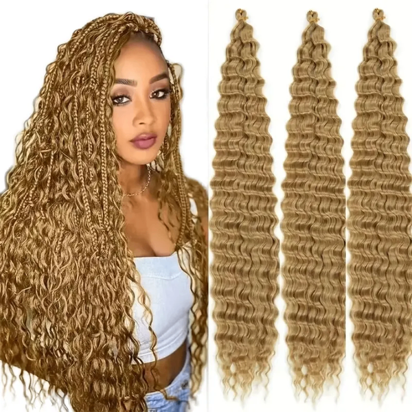 Deep twist hair
