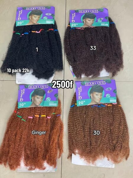Extensions cheveux crépus Darling