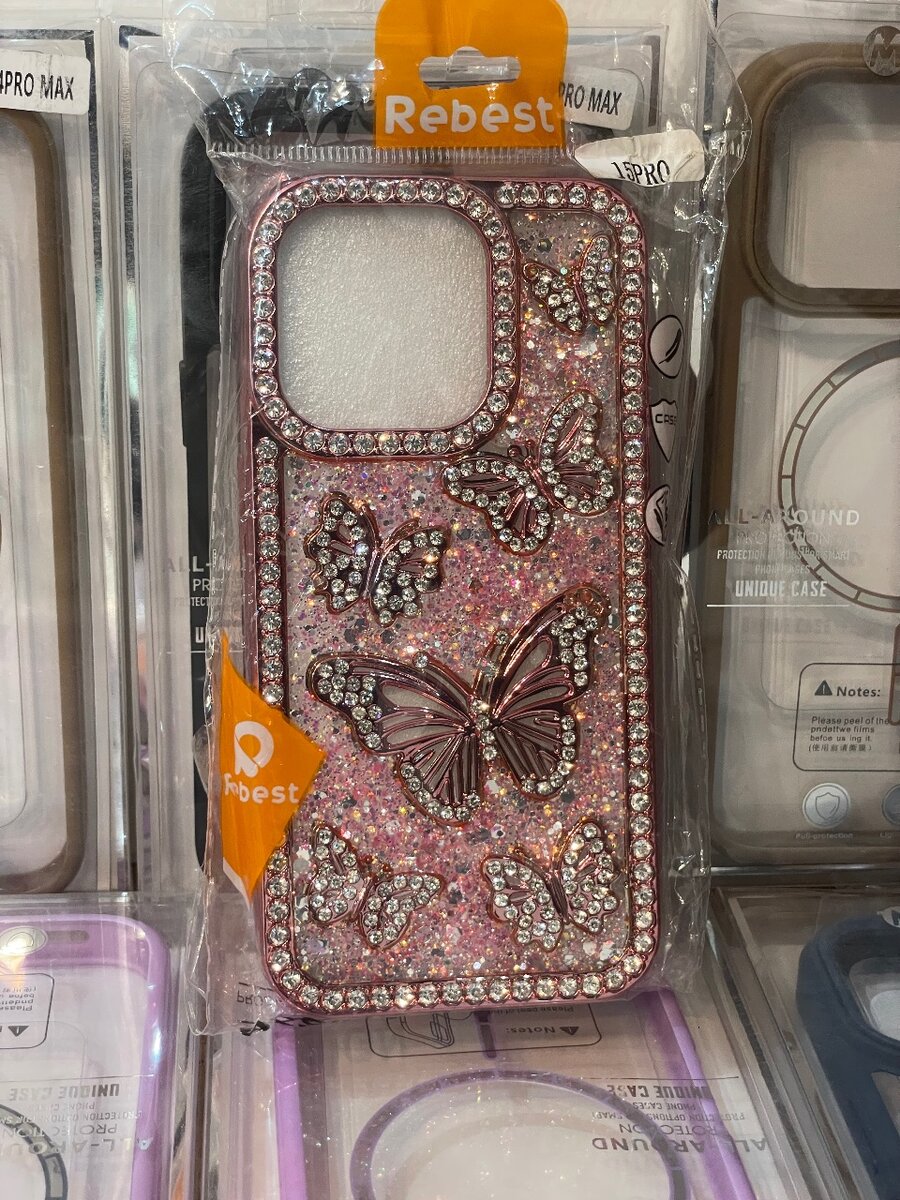 Coque iPhone strass élégante