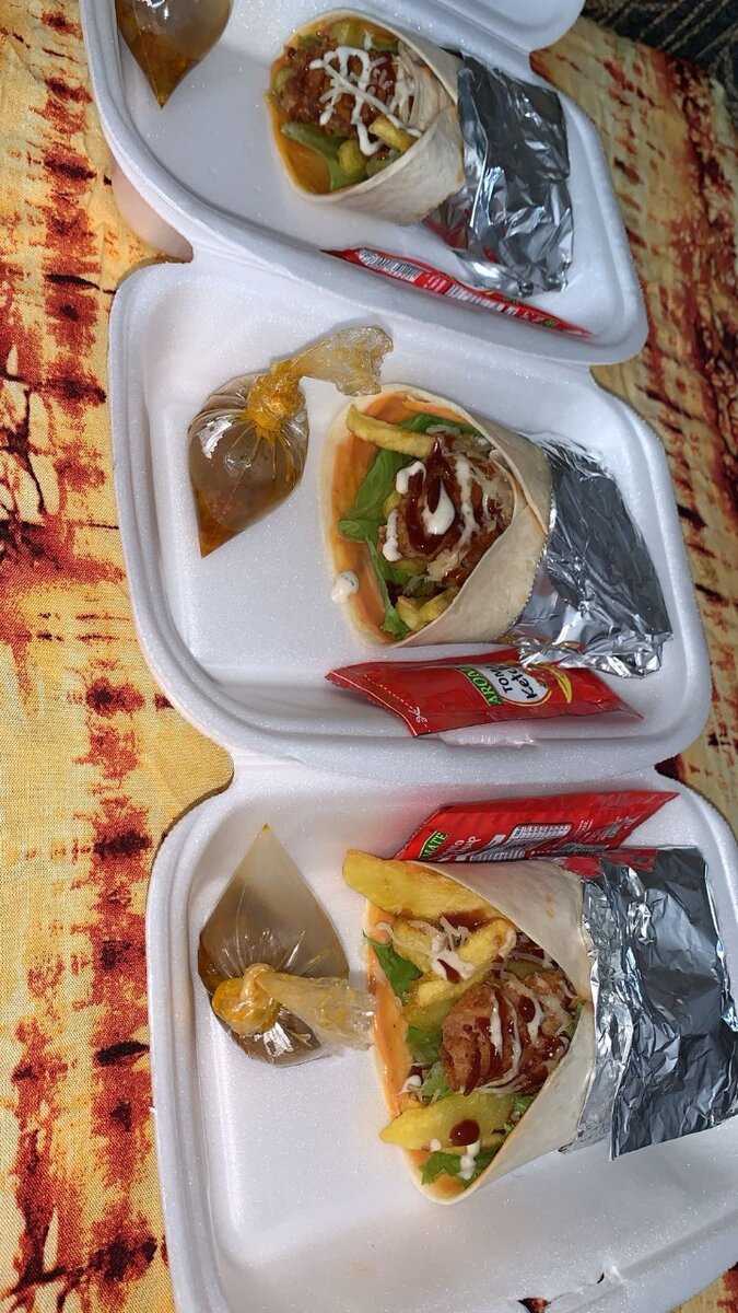 Mini wrap au poulet