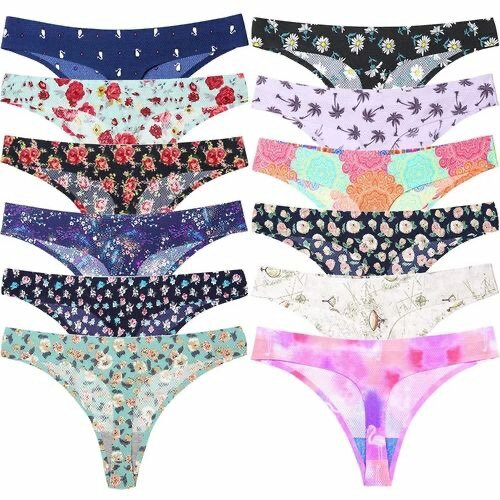 12 pieces invisible panties