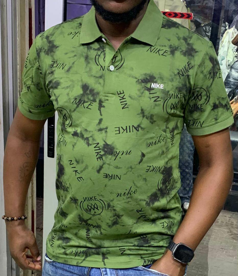 Polo homme décontracté imprimé