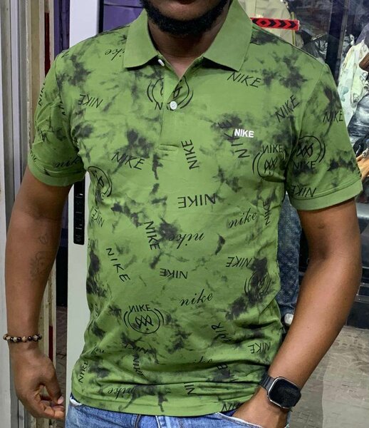 Polo homme décontracté imprimé