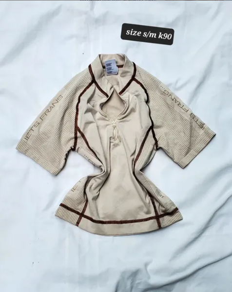 beige sweater