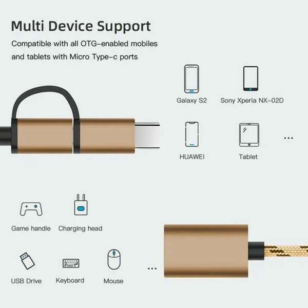 2 in 1 otg adapter
