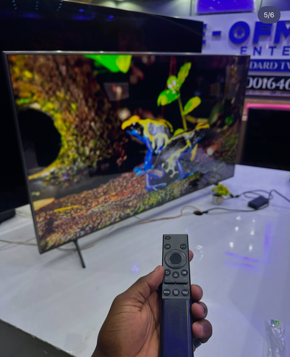 Latest Samsung Model. 58inches 2021/22 Crystal UHD 4K