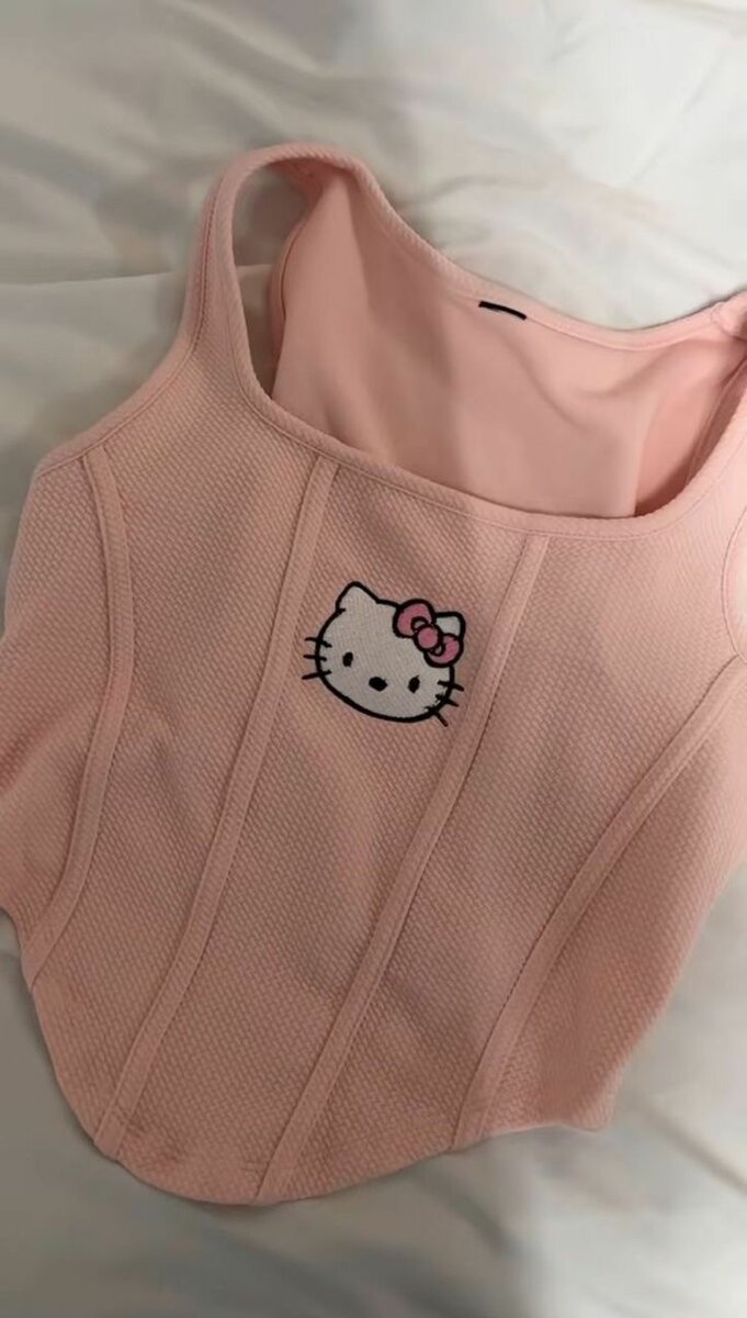 Gilet rose Hello Kitty