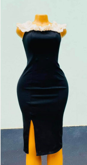 black dress, size M