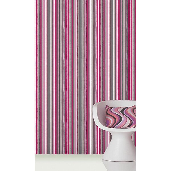 Papier Peint Rayures Colorées