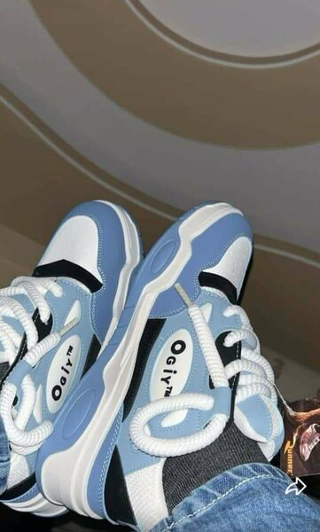 Baskets Bleu Unisex Moderne