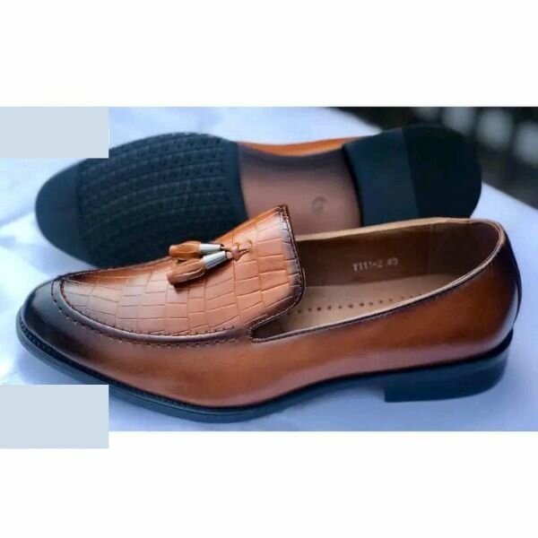 Formal Leather Classic Men Slip-On Loafer Shoe