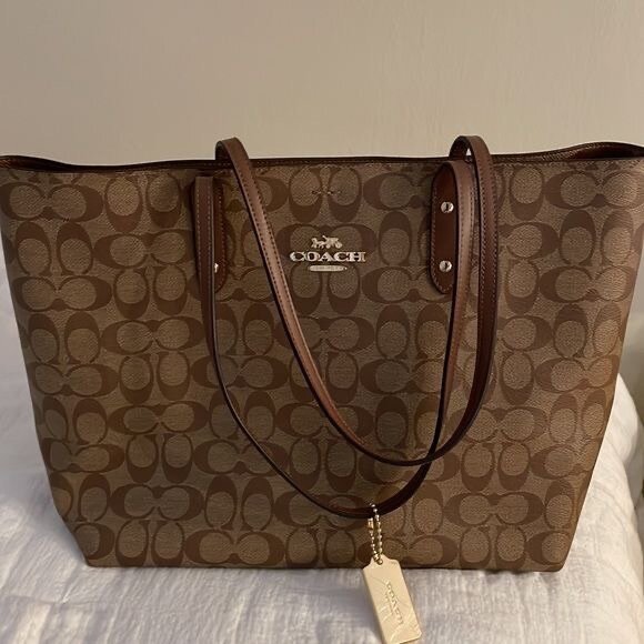 Sac à main en cuir Coach