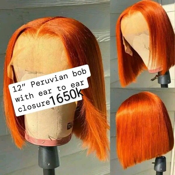 Full ear to ear wig