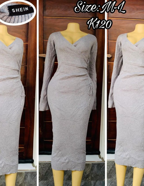 Robe gris 