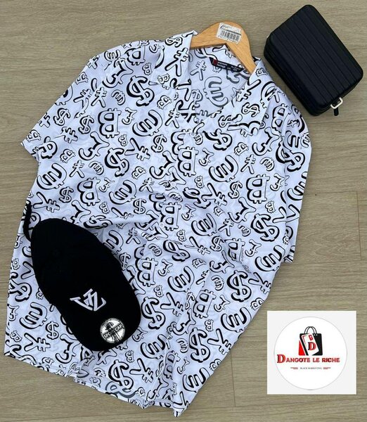 Chemise légère motifs fantaisie