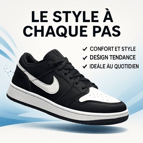 Baskets Noires de Style