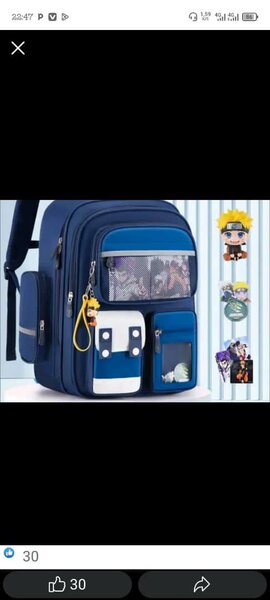 Sac à dos écolier mignon