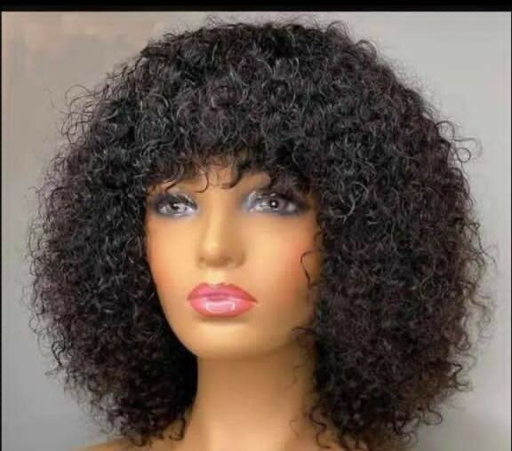 100% human hair fringe