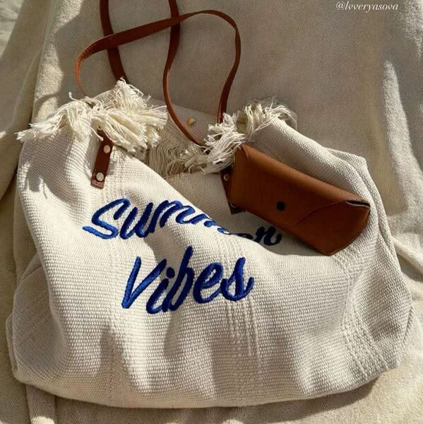 Sac de plage été bohème