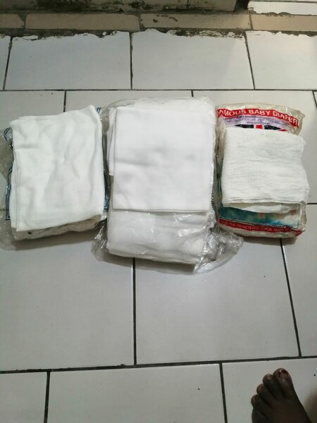 cotonnette 100,mini serviettes et couche en coton