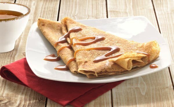 Crêpes au caramel