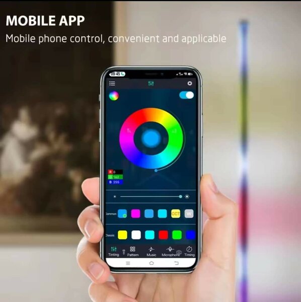 Lampe LED RGB Télécommandée