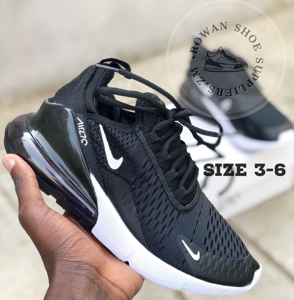 Black Nike sneakers, SUMMER SIZE 3-6