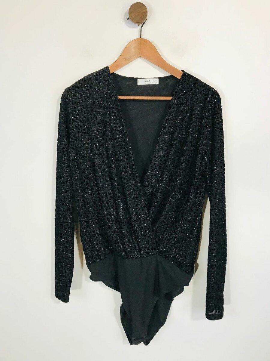 Women's Black Bodysuit