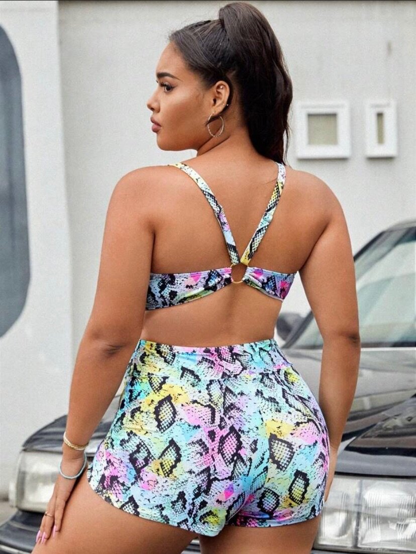 Two piece swimwear